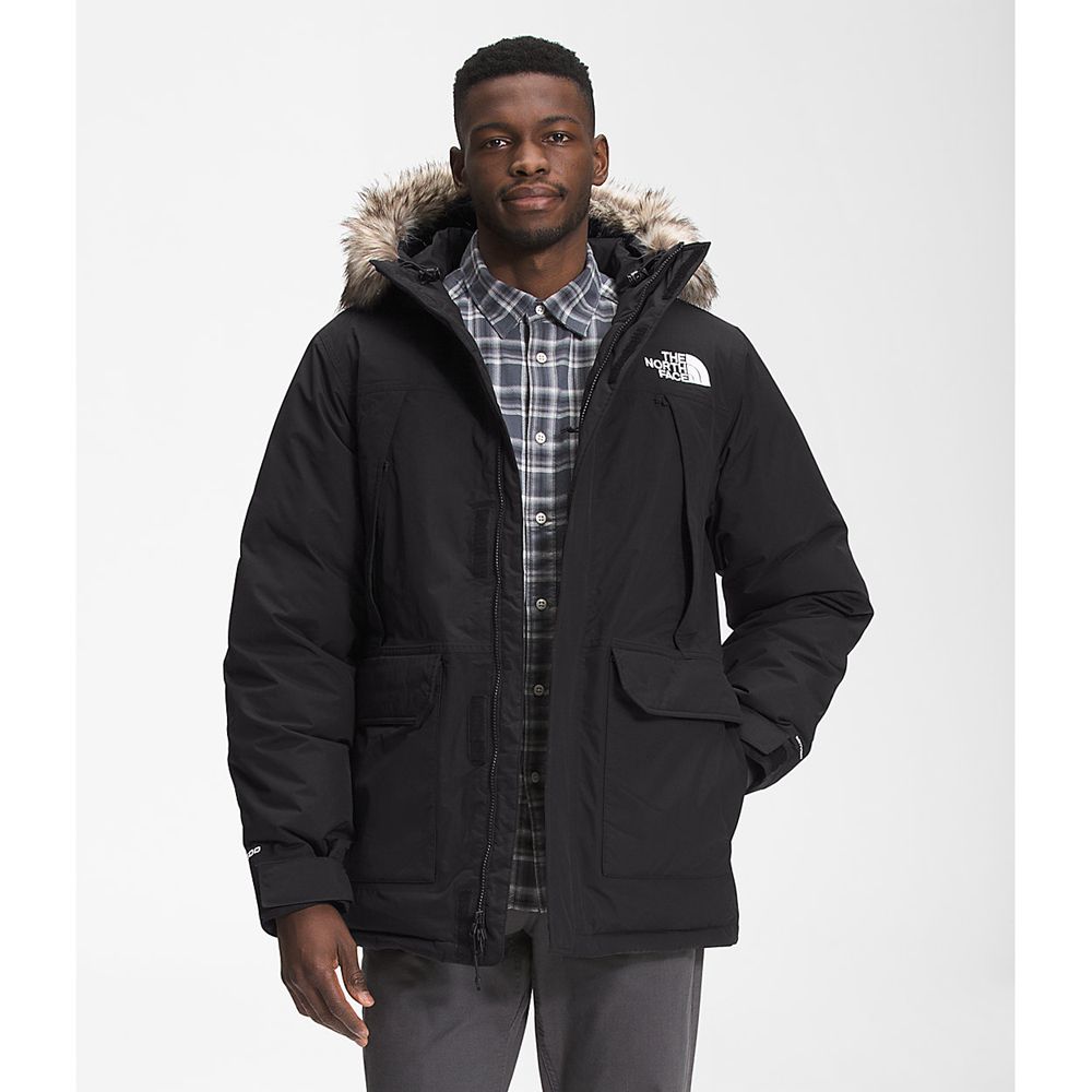 The North Face Parka Mens Australia - The North Face Mcmurdo Black Mcmurdo (FXB-974630)